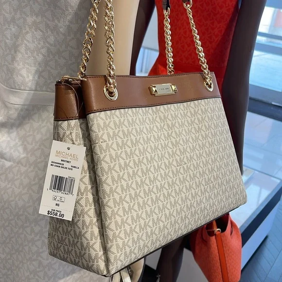 Michael Kors Whitney Medium Signature Logo Tote Bag
Vanilla
NWT - Picture 13 of 16